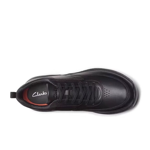 其乐（Clarks）男鞋新款经典缓震时尚休闲运动鞋皮鞋真皮舒适透气男鞋 蓝色 42