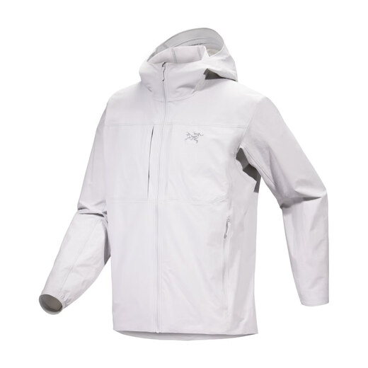 始祖鸟（ARC'TERYX） 男款 GAMMA LIGHTWEIGHT 轻薄 软壳夹克 连帽/尾草绿/chloris/X9196 L (国现沈阳速发)