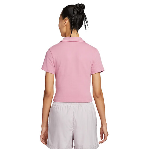 耐克NIKE女短袖T恤 POLO衫 运动休闲 简约时尚DV7885-699红 XL