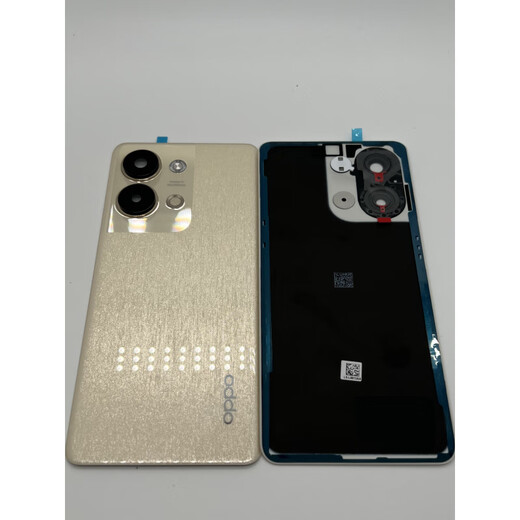 适用Reno9后盖Reno9pro手机后屏9Pro+原厂电池盖中框 Reno9Pro-皓月黑原装后盖 外壳