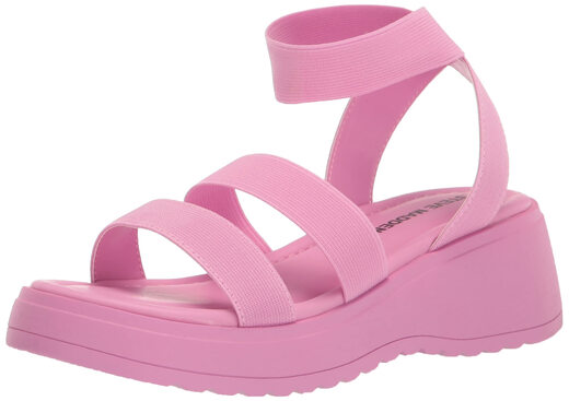 Steve Madden Girls Sammie, Pink Pink 3 Little Kid