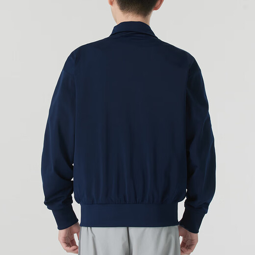 Adidas Clover 2025 New Men's Knitted Jacket Sports Casual Stand Collar Jacket IR9893/Blue XL