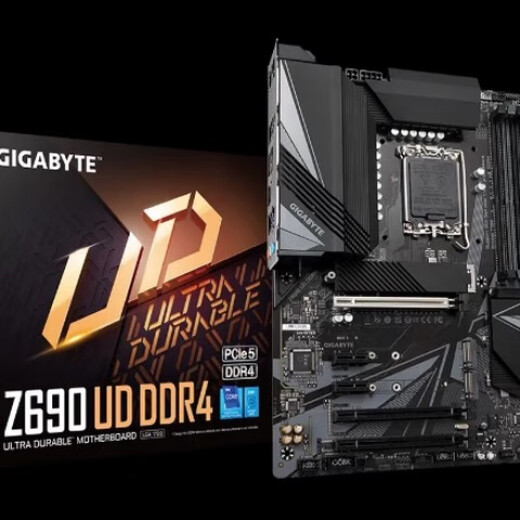 Gigabyte Neuankömmlinge Gigabyte Z690 UD DDR4 Luxury Board unterstützt 12 13 CPU der 14. Generation