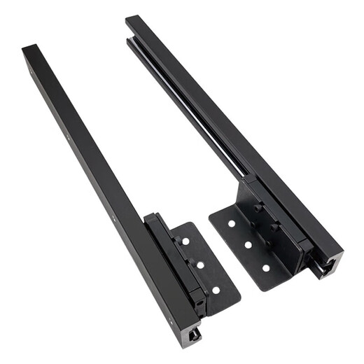
He Jian Gongpu's central island platform telescopic hidden track kitchen bar extension guide rail dining table pull table slide rail hardware guide rail 1700mm total length/stroke 1585mm