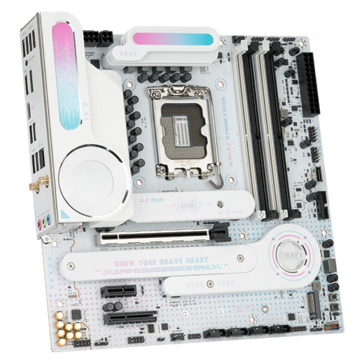 英特尔（Intel）酷睿12代CPU 铭瑄B760M终结者主板CPU套装 板u套装 电竞之心 B760M 瑷珈CROSS D5 i3-12100 盒装