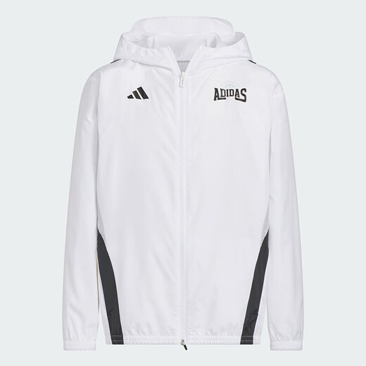 阿迪达斯（adidas）童装25夏季儿童防晒衣UPF50+拒水防泼男女大童运动夹克外套KC1553