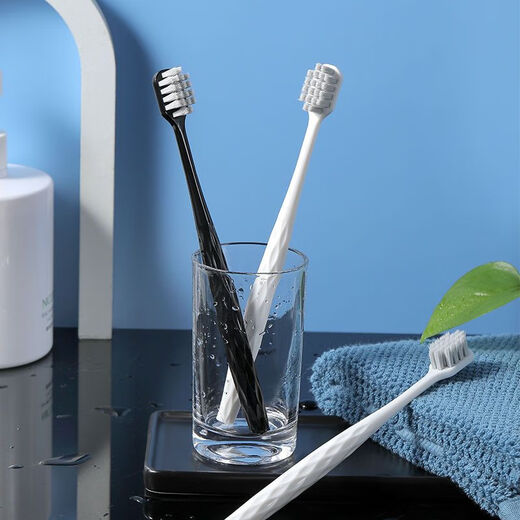 Raoyi Diamond Match Soft Silk Wide Head Bristle Bristle Brosse de dents adulte Ménage de masse Luxur