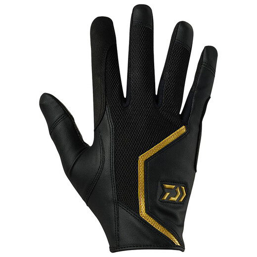 DAIWA 25 spring and summer DG-7324 sea fishing gloves all-inclusive finger gloves boat fishing gloves black L