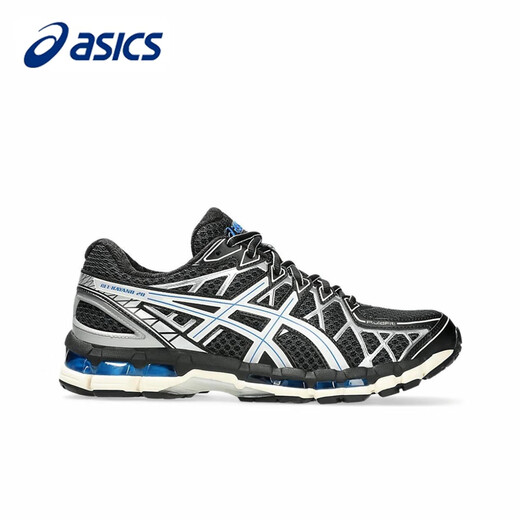 Asics Asics Asics Chaussures de course Chaussures hommes et femmes Gel-Kayano 20 Retro Sports Shoes 1203A388-001 1203A388-001 / Black and Silver 40 (255 mm)