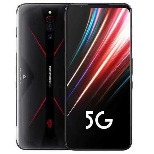 努比亚NX659J 红魔5S 红魔5G 带风扇肩键红魔电竞游戏手机 红魔5G(8+128)黑色