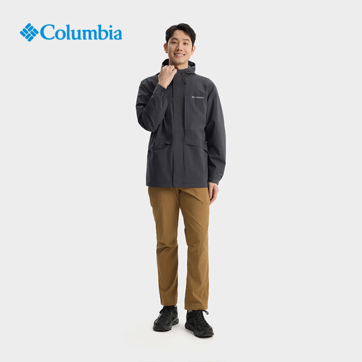 Columbia25春夏款哥伦比亚冲锋衣男户外防水连帽夹克外套WE2778/XE4839 XE4839/011 S