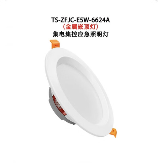 
Taihe'an Fire Intelligent Evacuation Concealed Emergency Light Downlight 6624A TS-ZFJC-E5W-6624AG