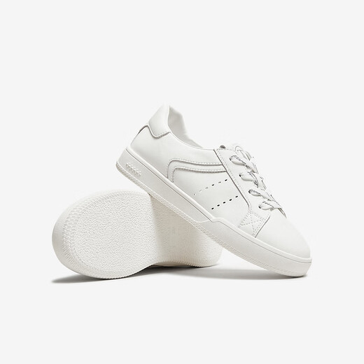 
TATA white shoes 2025 autumn shopping mall same fashionable casual shoes versatile women's shoes new CK701CM5 white 39