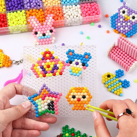 Zhiku Water Mist Magic Bead Bead Night Pearl Toy Magic Beads Светящие детский набор детский набор ручной работы.
