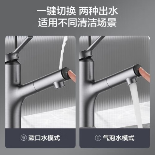Baño se pueden usar dos salidas para tirar de la cuenca de lavado caliente y fría de lavado de baño lavavajilla de baño de baño uso de ceniza de cenizas de ceniza de ceniza del grifo 3294