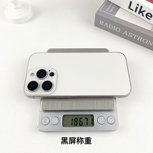 The keyman is suitable for Apple 17/16 mobile phone model simulation model machine campus handover 17Promax/16plus glass screen counter display performance shooting prop machine model three-camera-Desert Gold (black screen model) 丨A must-have for the beginning of school