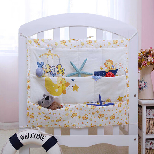 Berceau sac suspendu sac de rangement sac de rangement de tête de tête de rangement de couches multifonctionnel sac de rangement de couches de rangement de rangement de rangement latérale
