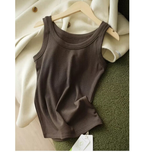Neue Sommer -Baumwoll -ärmellose Weste für Frauen, die ein Basishemd mit schlankem Fit und vielseitigem Hosenträgerinnen -Frauen -Outfit Z Yuren 1050 White 2xl tragen
