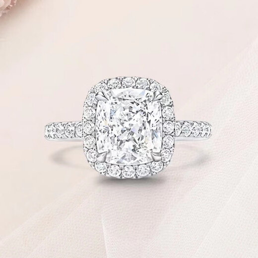 Shaoyu Harry Winston Harry Winston diamond ring TheOne platinum couple wedding ring diamond ring 1 carat diamond ring D VVS level