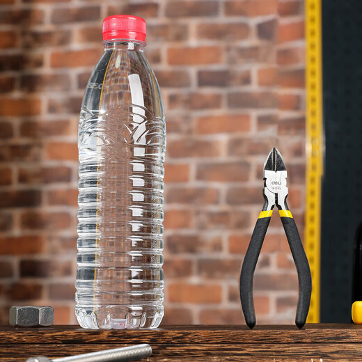 Deli non-slip nozzle pliers nozzle scissors electronic scissors plastic pliers diagonal pliers 5 inches DL2715