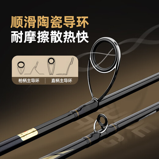 
Dayiwa CROSSFIRE entry-level lure rod universal long projection 2.13m 702MS straight handle + Dayiwa spinning wheel