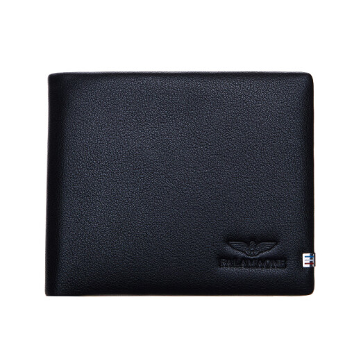 FalamaOne Brand Wallet подлинный кожаный короткий кошелек Cowhide Business Call Card Card Card Gift Day's Day's Gift для моего мужа и отца Специальное предложение Box/QB201-1 Нужно написать поздравительные открытки и печатные фотографии Свяжитесь с обслуживанием клиентов