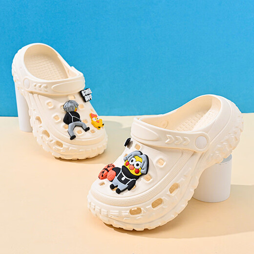 Aoyanlai Chaussures pour enfants Chaussures extérieures Boy sandales Nouveau style non glissée Medium et grand garçon portant du poulet de plage Vous êtes trop beau et calme gris 28 29