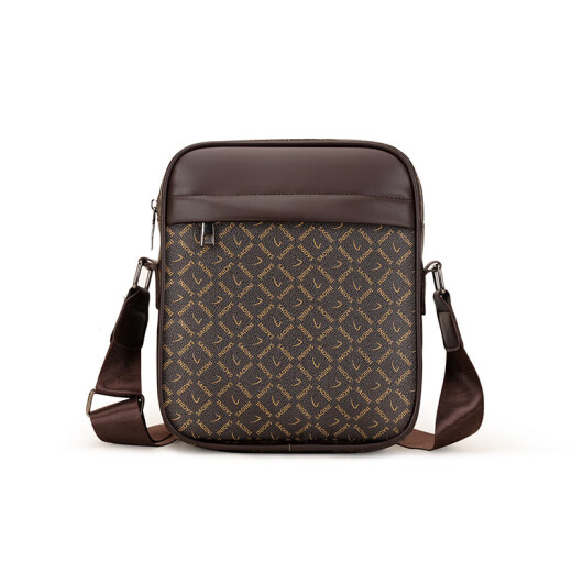 Nuevo bolso de hombro de moda bolso para hombres de alta gama viajero de campo cruzado bolso de hombro en la impresión de presbyop bolso cuadrado pequeño negro