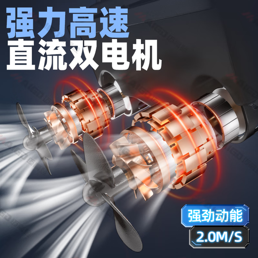 
MaiGodden 600 meters high-power wild fishing boat Beidou GPS positioning remote control boat automatic return bait hook single warehouse 14000mA