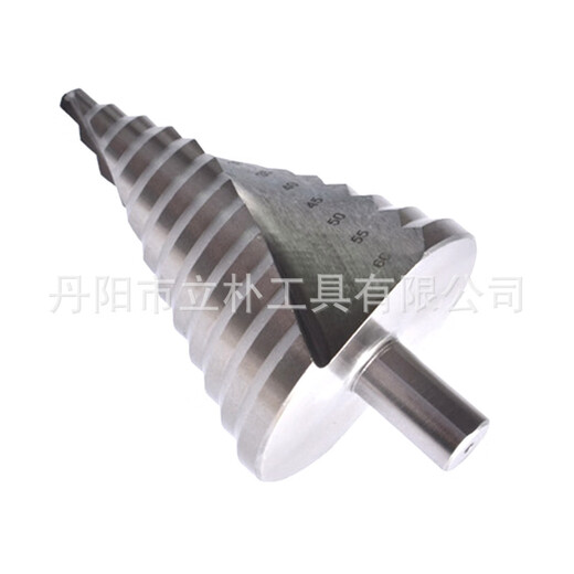 Gran tamaño de 6-60 mm Aperreador de acero de alta velocidad Groove Spiral Stead Drill Turde Torre Taladro Triangular Taladro Multifuncional Taladro Instalación de tuberías de plástico de 6-60 mm [679g] 115
