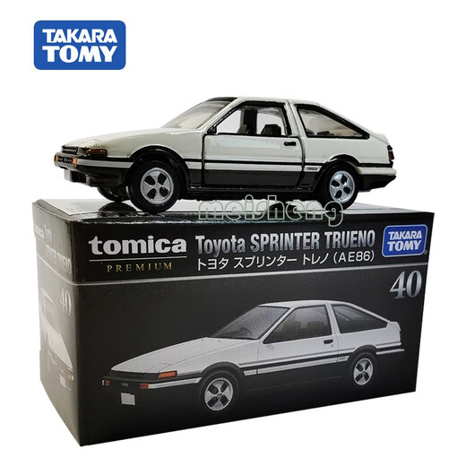 Amria (Takaratomy) Takara Tomytomica Alloy Car Model Simulation n ° 145 AE86 Tourdise D Fujiwara Takumi 50th Anniversary Coupé n ° 2 Toyota Corona 14122 Sedan