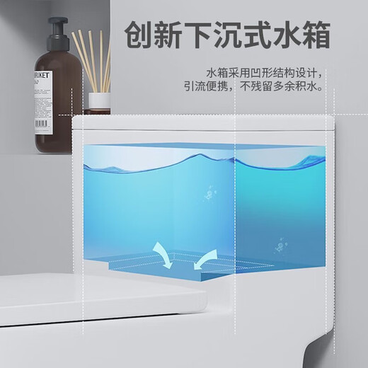 九牧王家用马桶潮州马桶卫生间大口径马桶超漩节水虹吸式座马桶座便器 681款【五孔超漩虹吸】+大冲力 300