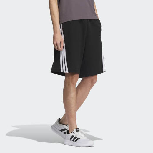 阿迪达斯 （adidas）【劲浪体育】男子跑步篮球休闲运动短裤KC3897 图色 S