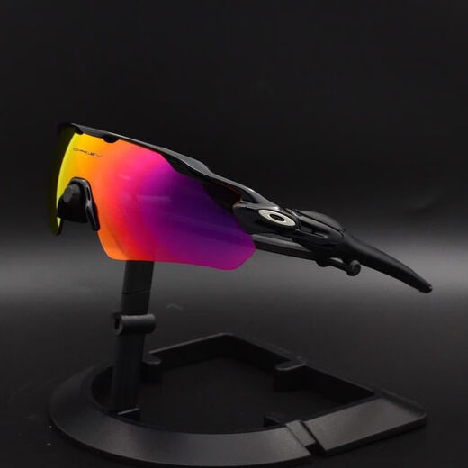 
OAKLEY O9275 cycling glasses outdoor sports running windproof sand polarized sunglasses 5 lenses with myopia frame sunglasses transparent gray frame red sheet single-send ordinary mirror box