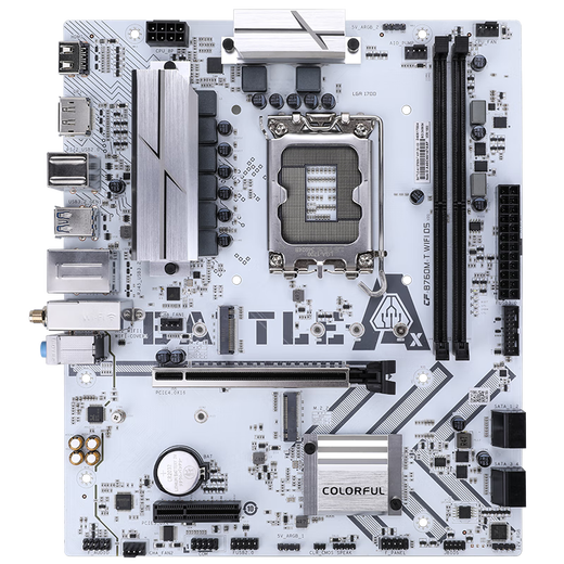 七彩虹 主板CPU套装BATTLE-AX B760M-T WIFI D5 V20+英特尔(Intel)  i3-14100F  CPU 主板+CPU套装