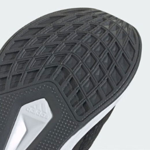 Adidas men's shoes for spring breathable cushioning light and comfortable black samurai walk training fitness sports shoes student running shoes JQ9716/black and white 44.5