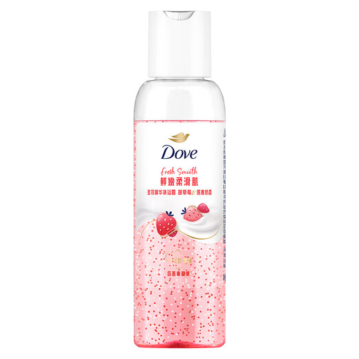 Dove Essence Shower Gel Sweet Strawberry Oatmeal Milk Fragrance 100g (not for sale)
