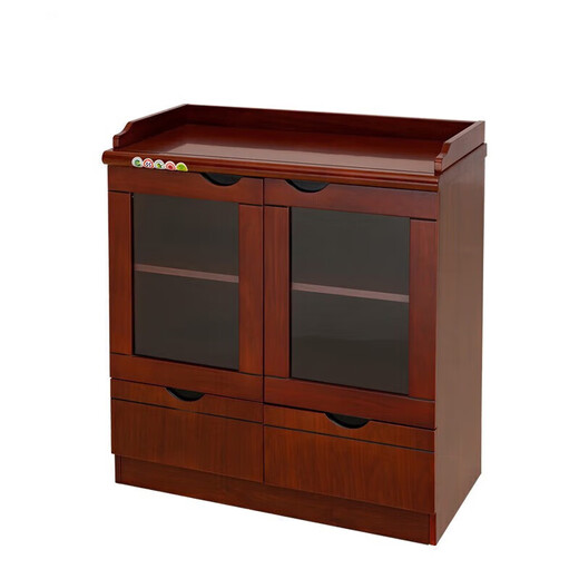 Fenglong tea cabinet office simple storage cabinet sideboard tea cabinet low cabinet