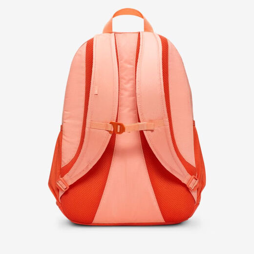 Nike (Nike) sac à dos sac de sport sac à école sac à dos sac à dos et femmes sac 26l Sac étudiant de maquillage 25 ans Nouveau sac d'ordinateur de 15 pouces Orange HJ8200-844 26L