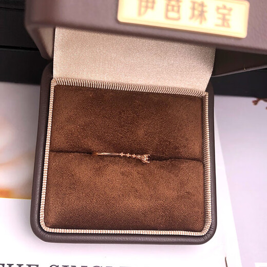 Eba natural pigeon blood red ruby ring 18K gold diamond ring for girlfriend birthday gift 0.26 carat size message (spot size 9 to 20)