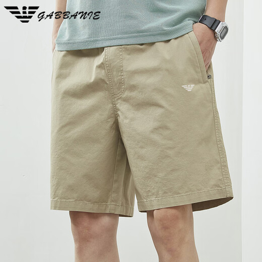
Falai Armani high-end brand Armani men's pure cotton thin shorts new summer loose straight solid color five-point casual pants 9224 dark blue M Recommended 100-120Jin [Jin equals 0.5 kg]
