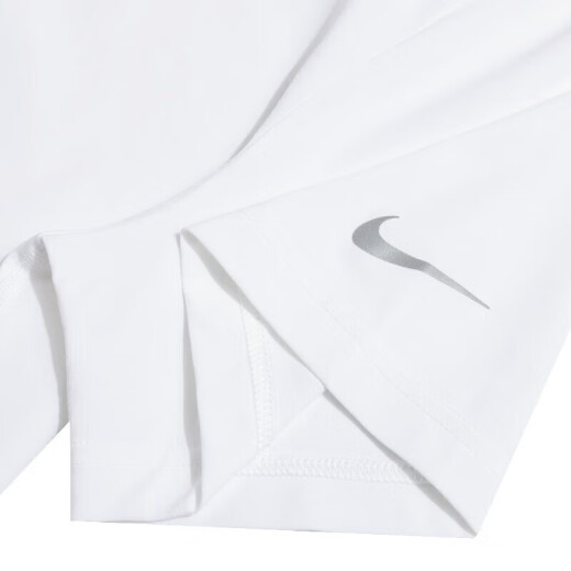 耐克（Nike）短袖男装2025夏季新款户外运动针织透气舒适圆领休闲T恤衫 HV4882-100白色DRI-FIT XL