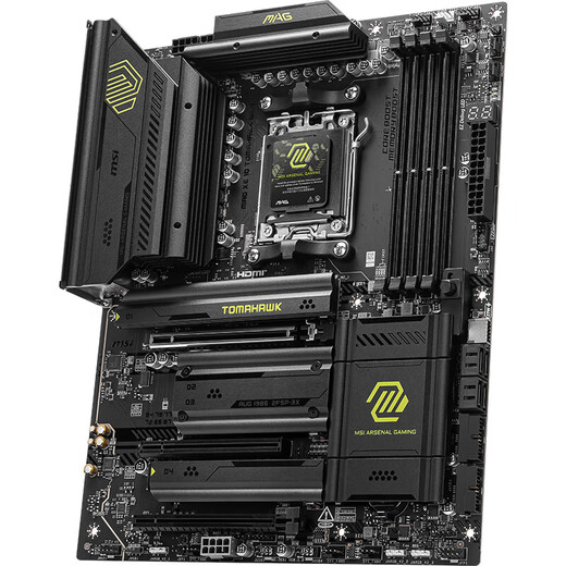 微星（MSI）X870 GAMING PLUS WIFI 电竞主板 支持CPU 9900X3D/9950X3D/9800X3D(AMDX870/socket AM5) 【战斧导弹】X870