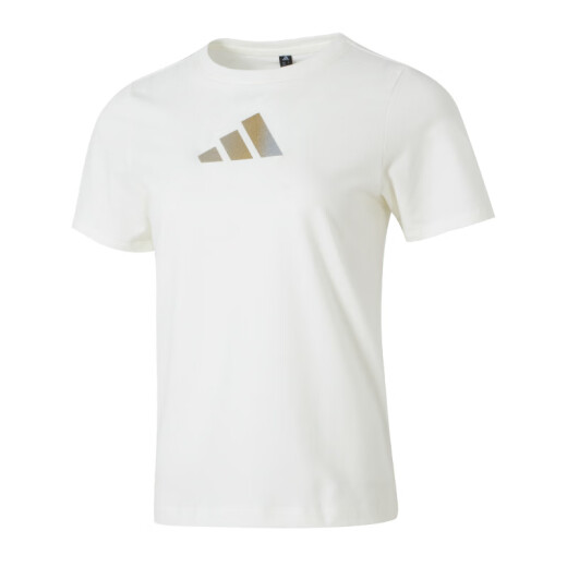 阿迪达斯 （adidas）女装运动套装25夏新款舒适透气简约短袖T恤梭织运动长裤 两件套 JM8803+JZ2174 L