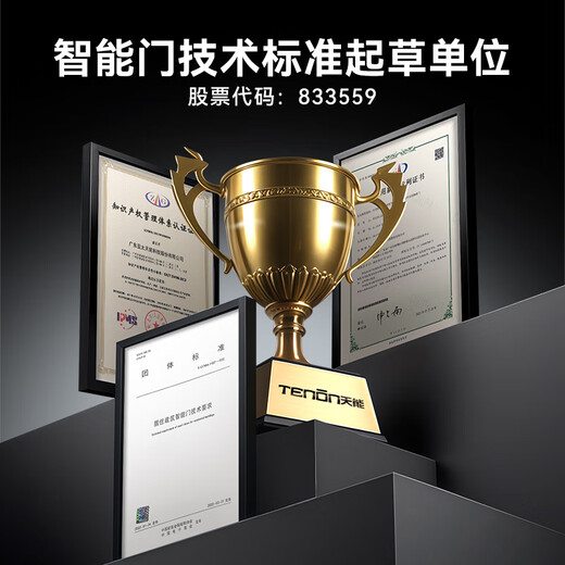 Asia Pacific Tianneng Jingcheng Cast Aluminum Armor Smart Door AI triple camera anti-theft entry door household mother-child entry door M8pro M8pro external wide single door (1050*2250)