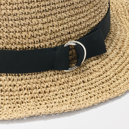 Muji Palm Foldable Top Hat Hut Strohhut geflochten