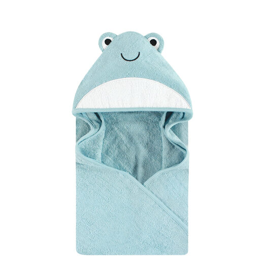 HUDSON BABY Hudson Baby Cotton Animal Face Hooded Towel