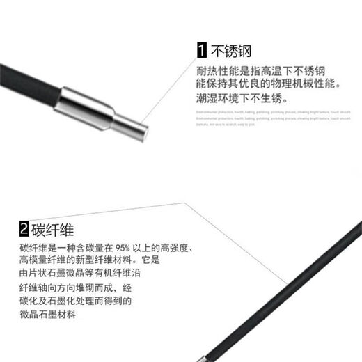 XMSJM2碳纤维加长杆测针M3探针雷尼绍三坐标测针三次元探针陶瓷杆测头 装 A-1047-3484 PEL1