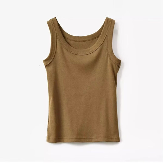 Neue Sommer -Baumwoll -ärmellose Weste für Frauen, die ein Basishemd mit schlankem Fit und vielseitigem Hosenträgerinnen -Frauen -Outfit Z Yuren 1050 White 2xl tragen