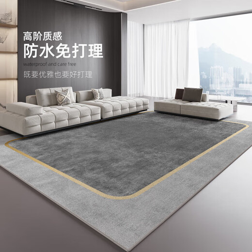 Tianjin Carpet Town Tapis plat salon 2025 Léger Luxury étanché